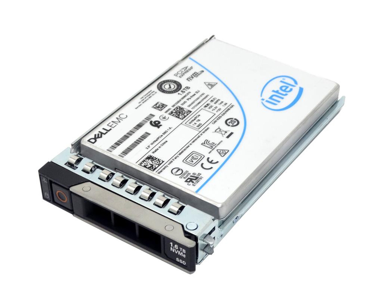 92V39 Dell 1.6TB PCI Express 3.0 x4 Flash NVMe Mixed Use U.2 2.5-inch SFF Internal Solid State Drive (SSD)