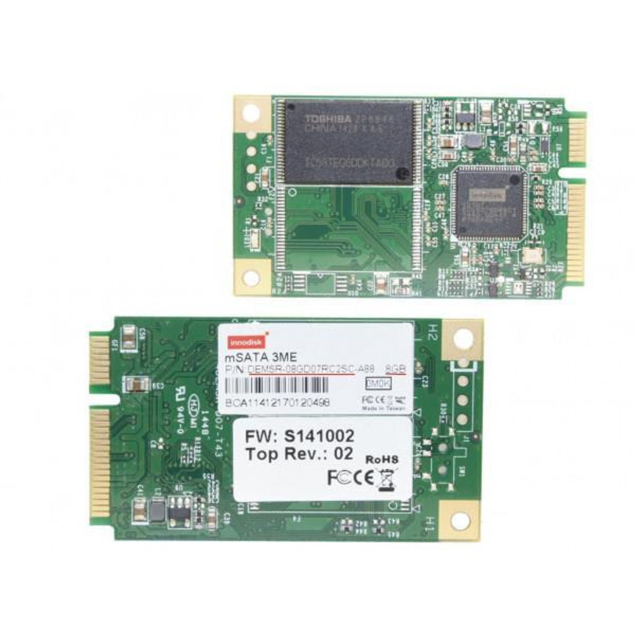 38048518 Fujitsu 8GB MLC SATA 6Gbps mSATA Internal Solid State Drive (SSD)