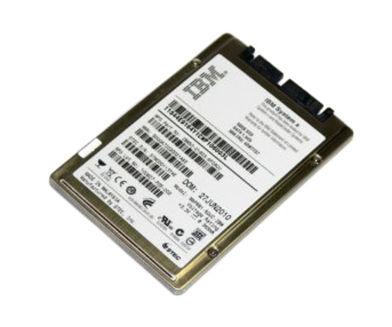 90Y8995 IBM 100GB MLC SATA 6Gbps Simple Swap 2.5-inch Internal Solid State Drive (SSD)