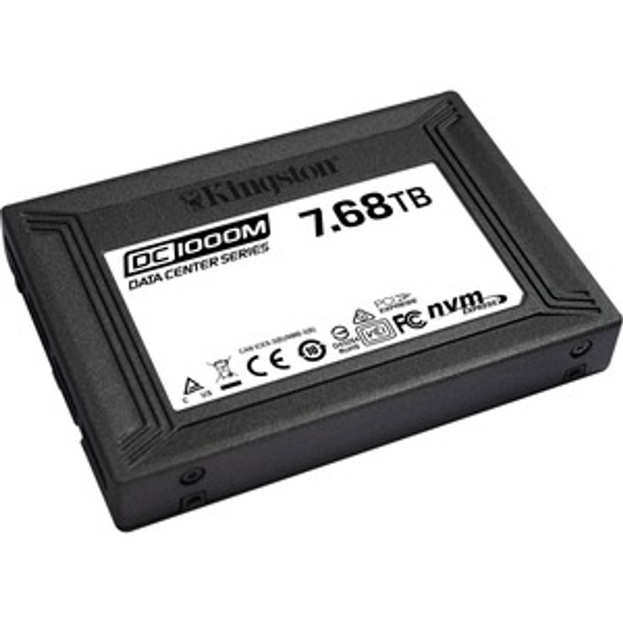 SEDC1000M/7680G Kingston DC1000M Data Center 7.68TB TLC PCI Express 3.0 x4 NVMe Mixed Use U.2 2.5-inch Internal Solid State Drive (SSD)