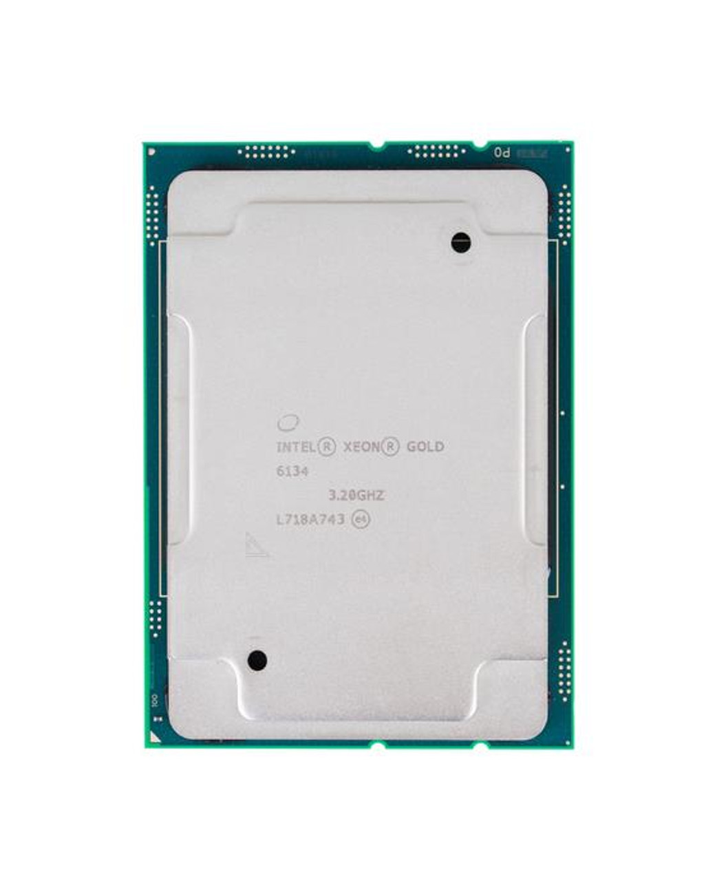 SR3AR Intel Xeon Gold 6134 8-Core 3.20GHz 10.40GT/s UPI 24.75MB L3 Cache Socket LGA3647 Processor