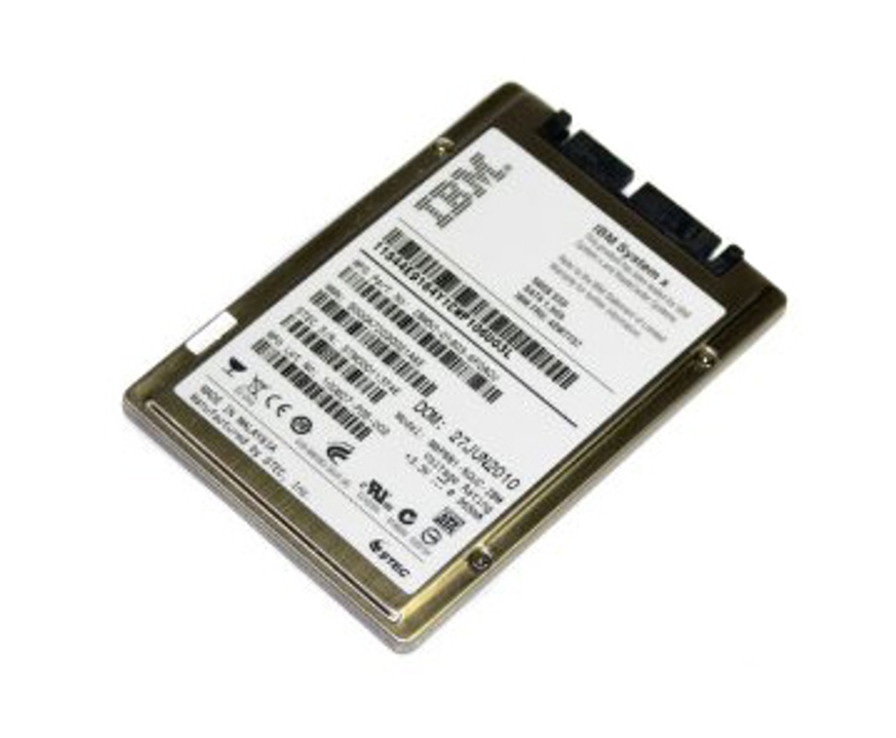 00AJ480 IBM 200GB MLC SATA 6Gbps Hot Swap 2.5-inch Internal Solid State Drive (SSD) with 3.5-inch Tray