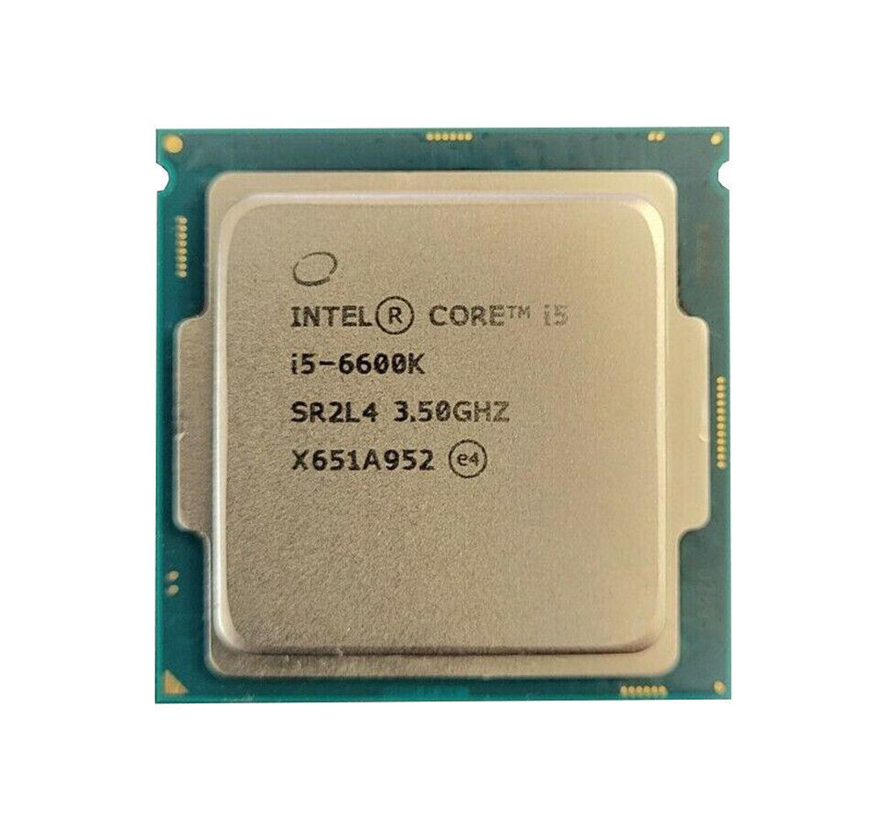 SR2L4 Intel Core i5-6600K Quad Core 3.50GHz 8.00GT/s DMI3 6MB L3 Cache  Socket LGA1151 Desktop Processor