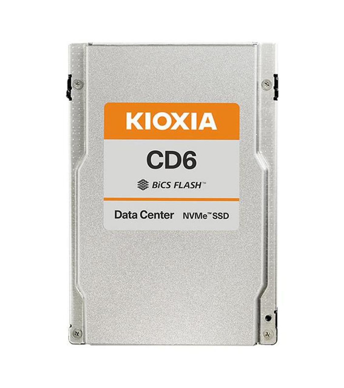 KCD61VUL12T8 Toshiba KIOXIA CD6-V Series 12.8TB TLC PCI Express 4.0 x4 NVMe Mixed Use U.3 2.5-inch Internal Solid State Drive (SSD)