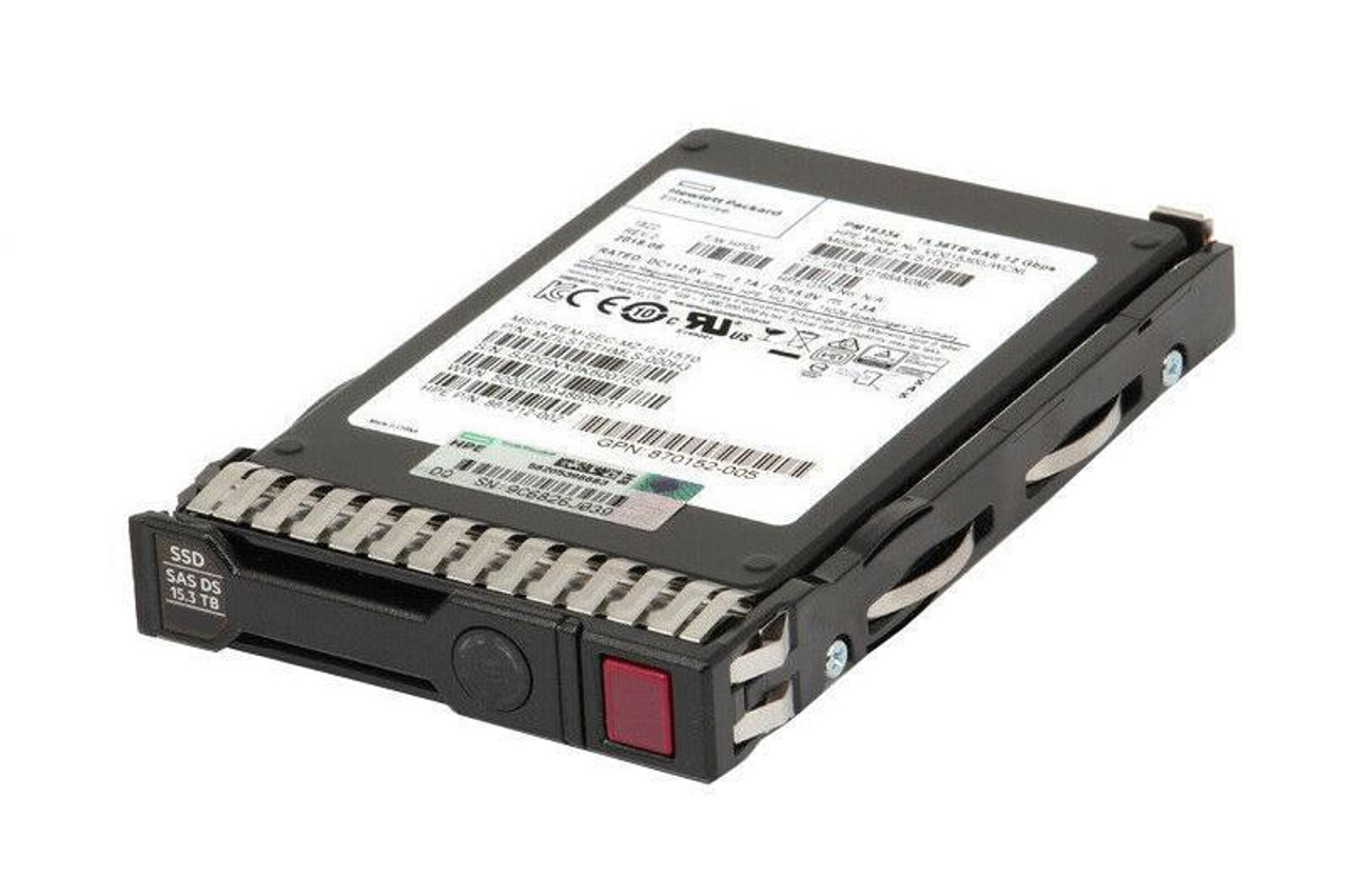 P19911-H21 HPE 15.3TB SAS 12Gbps Read Intensive 2.5-inch Internal Solid State Drive (SSD) with Smart Carrier