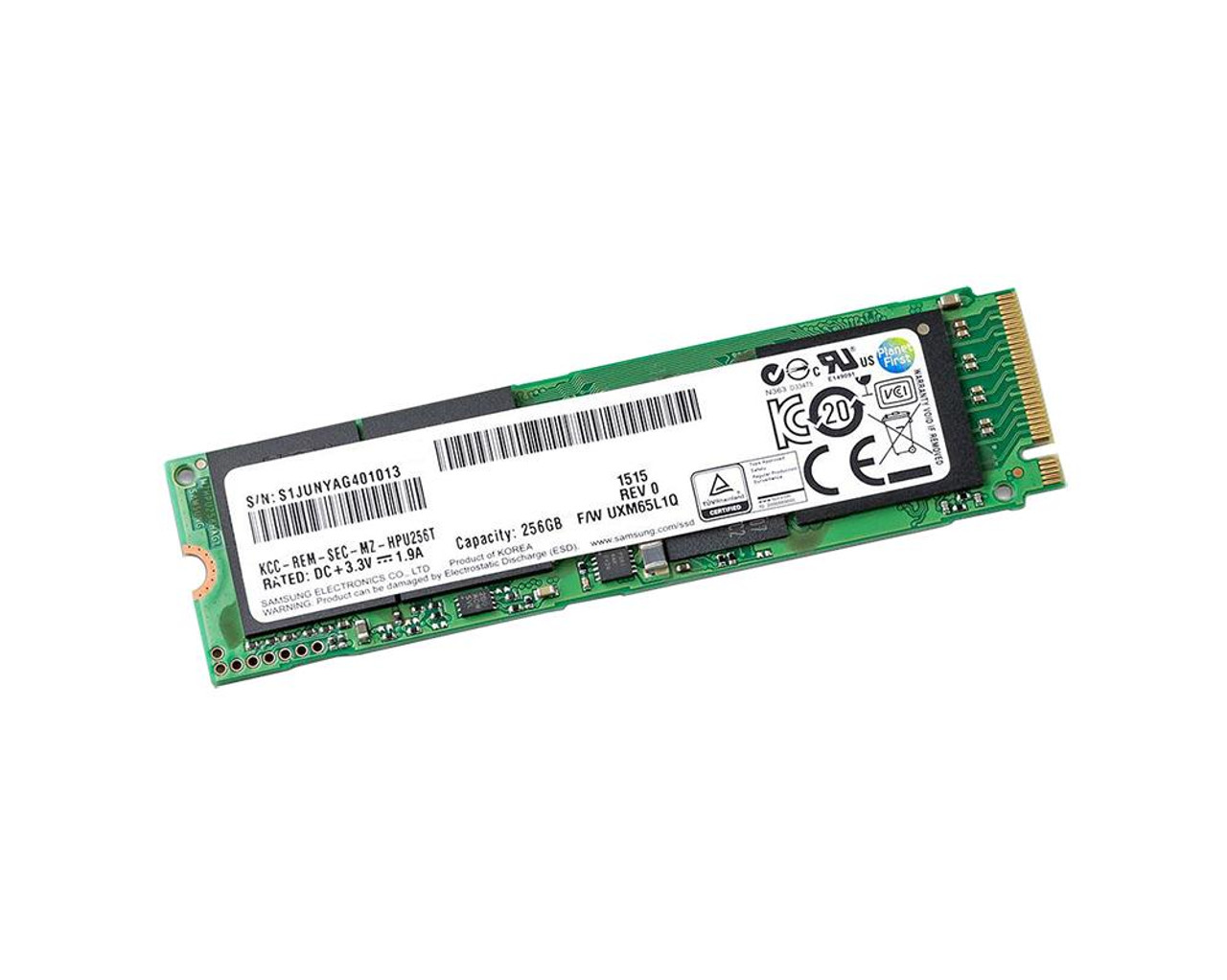 MZ-HPU256T/0L1 Samsung XP941 Series 256GB MLC PCI Express 2.0 x4 NVMe M.2  2280