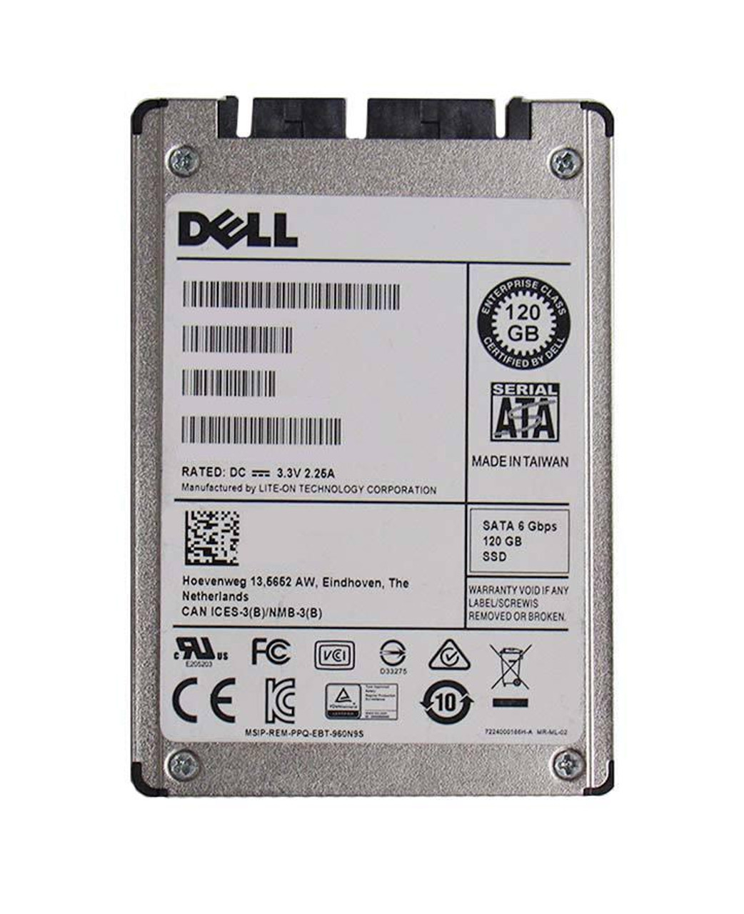 A8478339 Dell 120GB SATA Iii 6GB S 2.5 Inch SSD