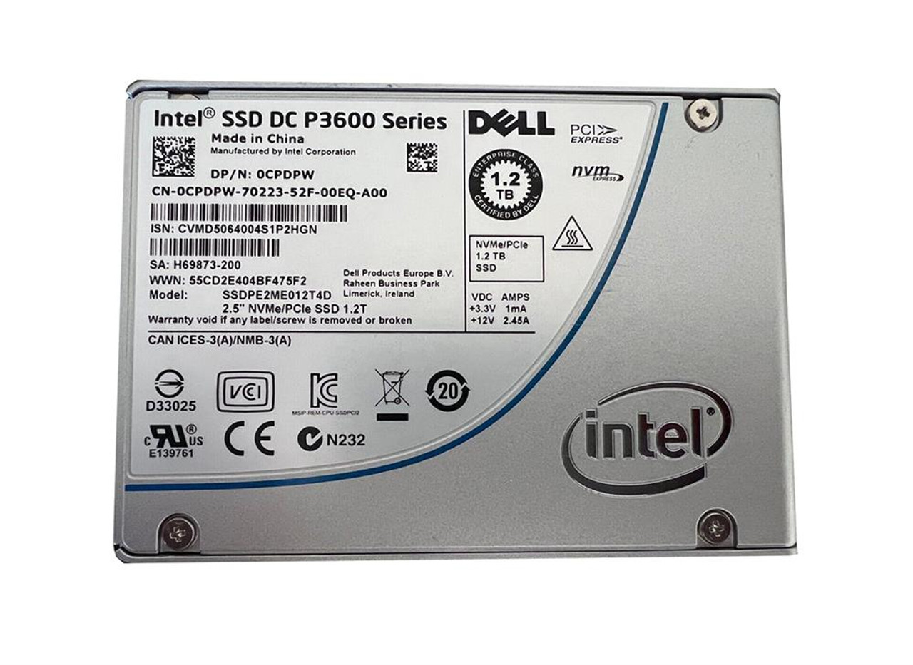 DC P3600 Series 1.2TB SSD-