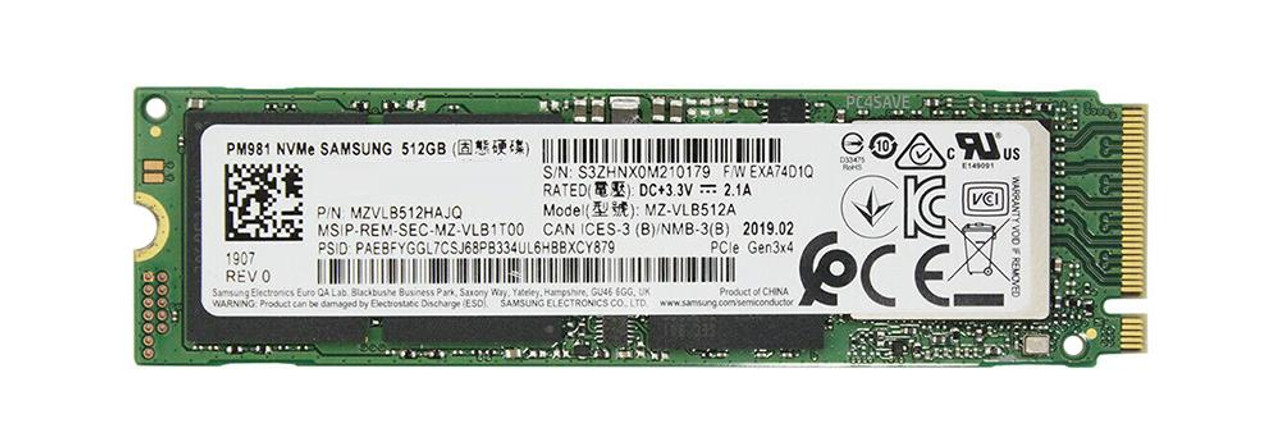 Samsung ssd store pm981