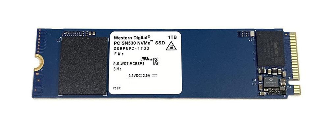 SDBPNPZ-1T00-1002 Western Digital 1TB C Sn530 Nvme SSD