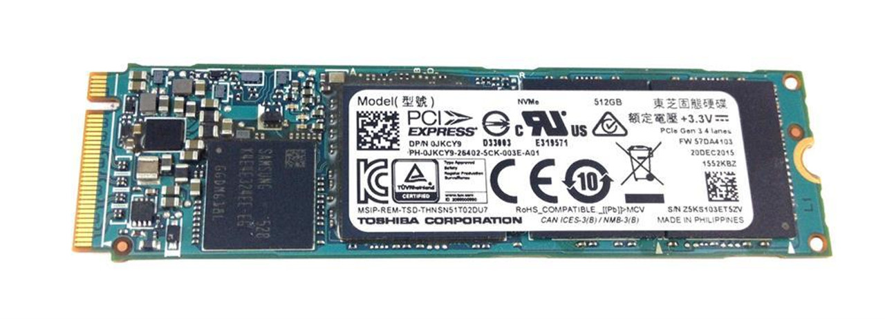 3NT95AV HP 512GB TLC PCI Express NVMe M.2 2280 Internal Solid State Drive (SSD)