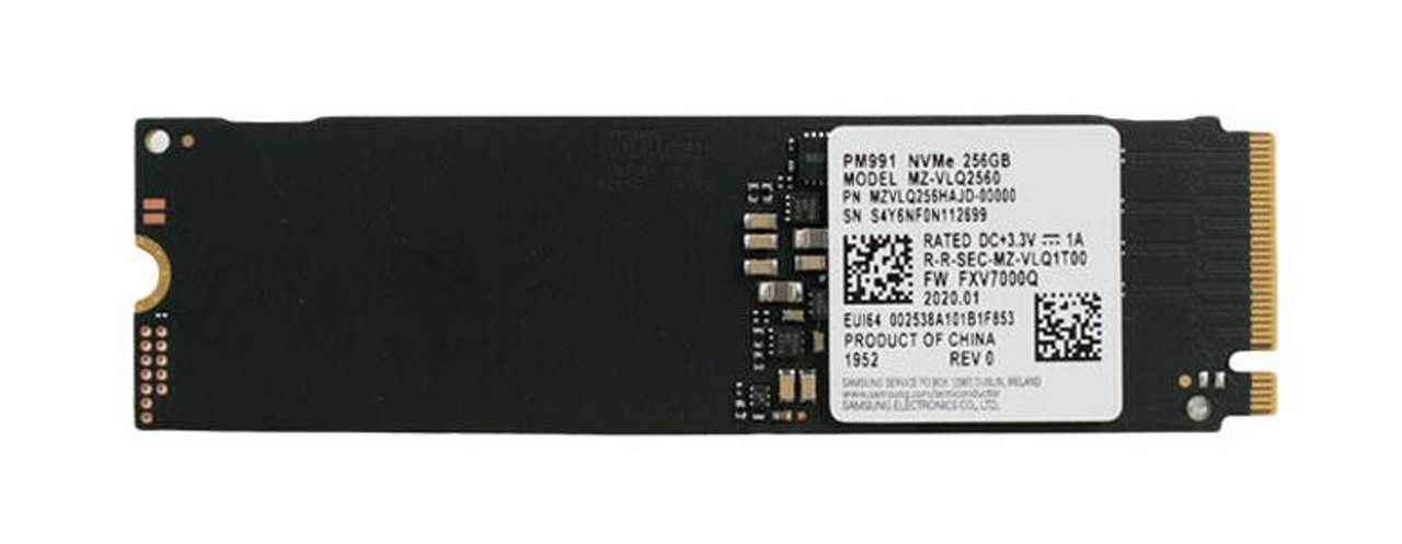 MZ-VLQ2560 Samsung PM991 Series 256GB Solid State Drive SSD