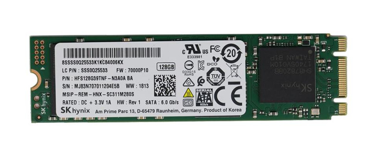 01FR528 Lenovo 128GB MLC SATA 6Gbps M.2 2280 Internal Solid State Drive (SSD)