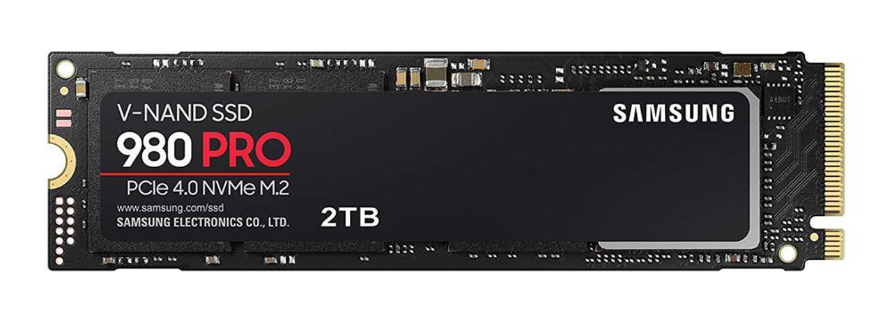MZ-V8P2T0BW Samsung 980 PRO Series 2TB TLC PCI Express 4.0 x4 NVMe (AES-256 / TCG Opal 2.0) M.2 2280 Internal Solid State Drive (SSD)