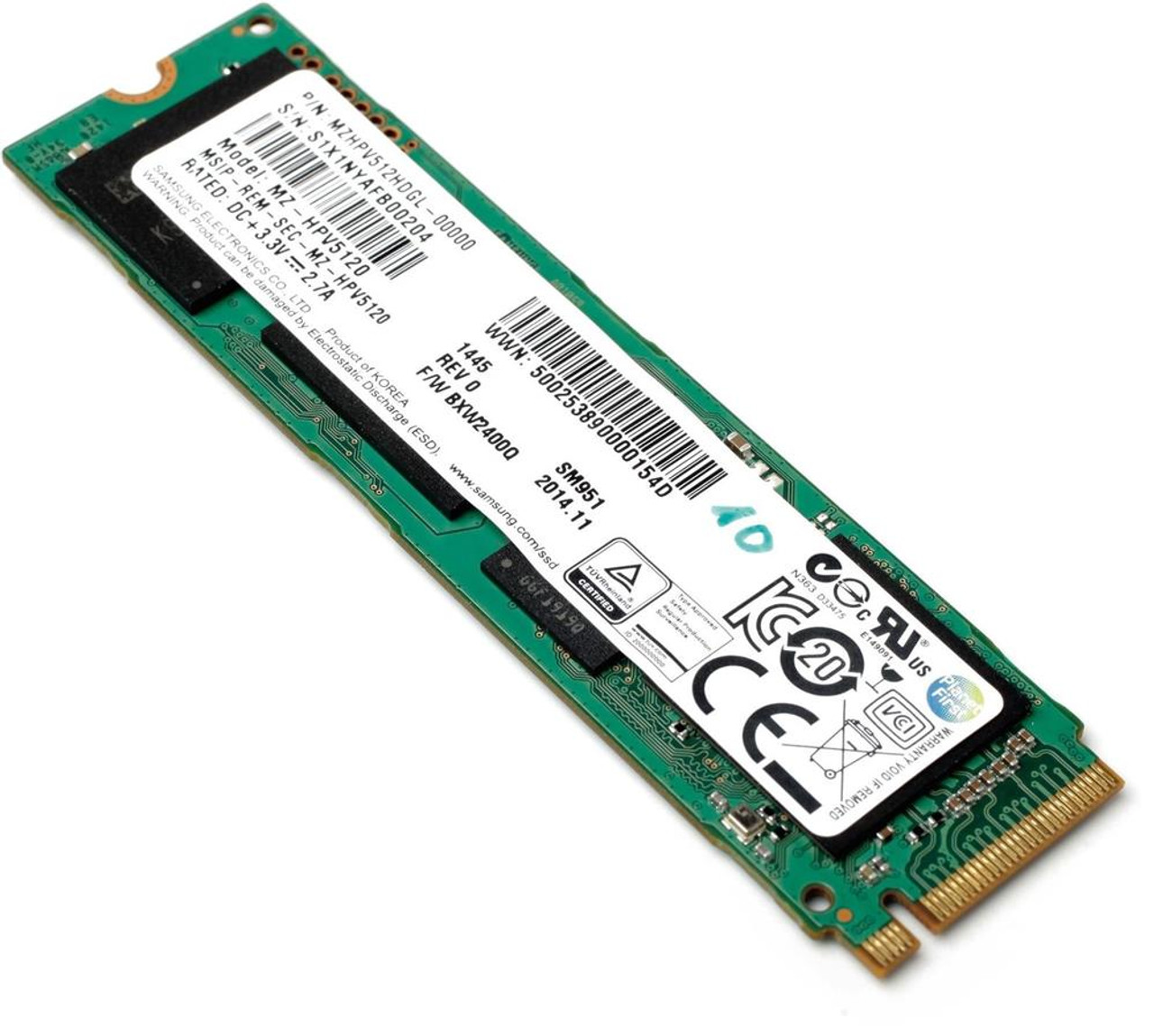 JKCY9 Dell 512GB MLC PCI Express 3.0 x4 M.2 2280 Internal Solid State Drive (SSD)