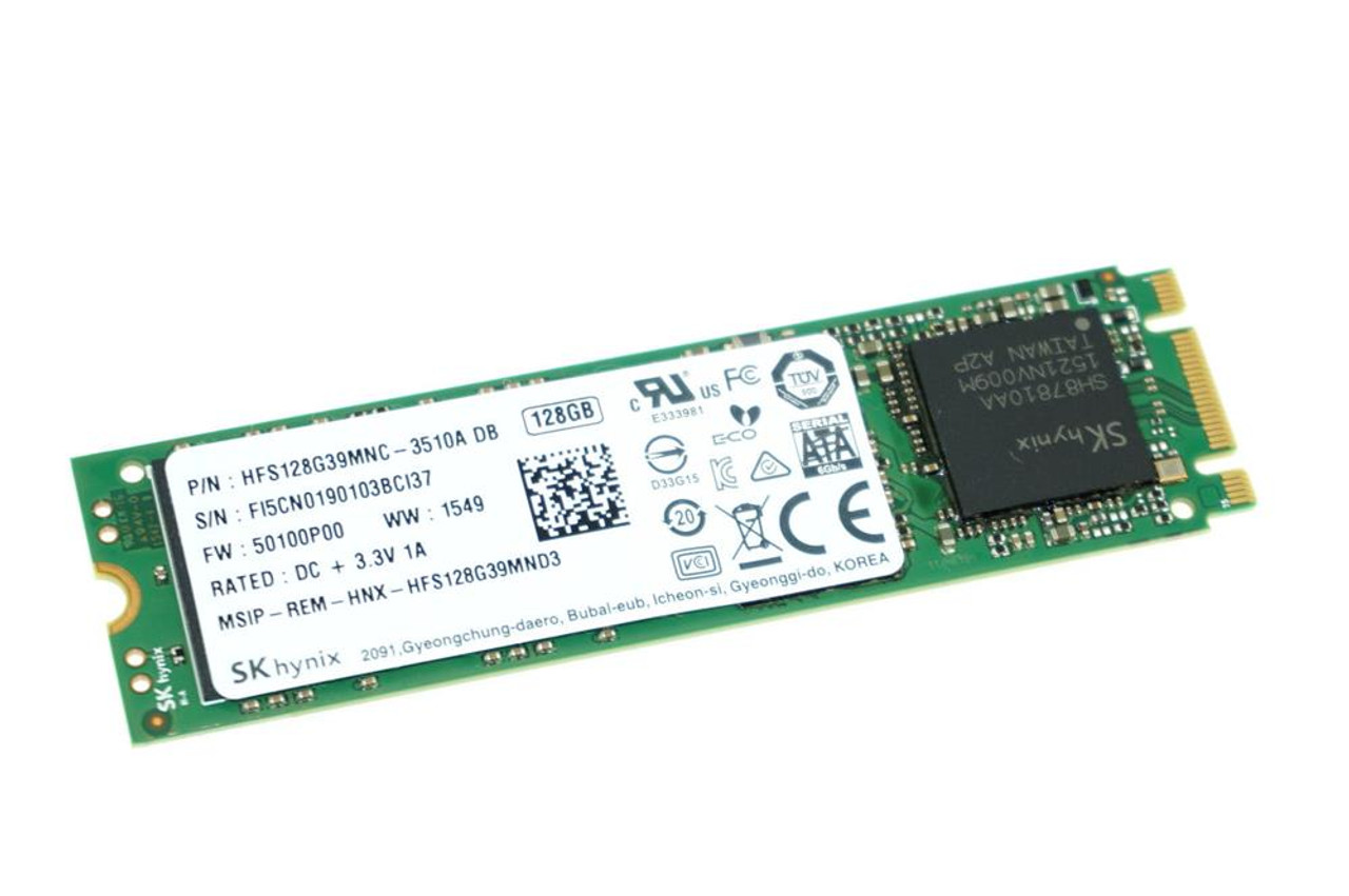 HFS128G39MND-2300A Hynix 128GB MLC SATA 6Gbps M.2 2280 Internal Solid State Drive (SSD)