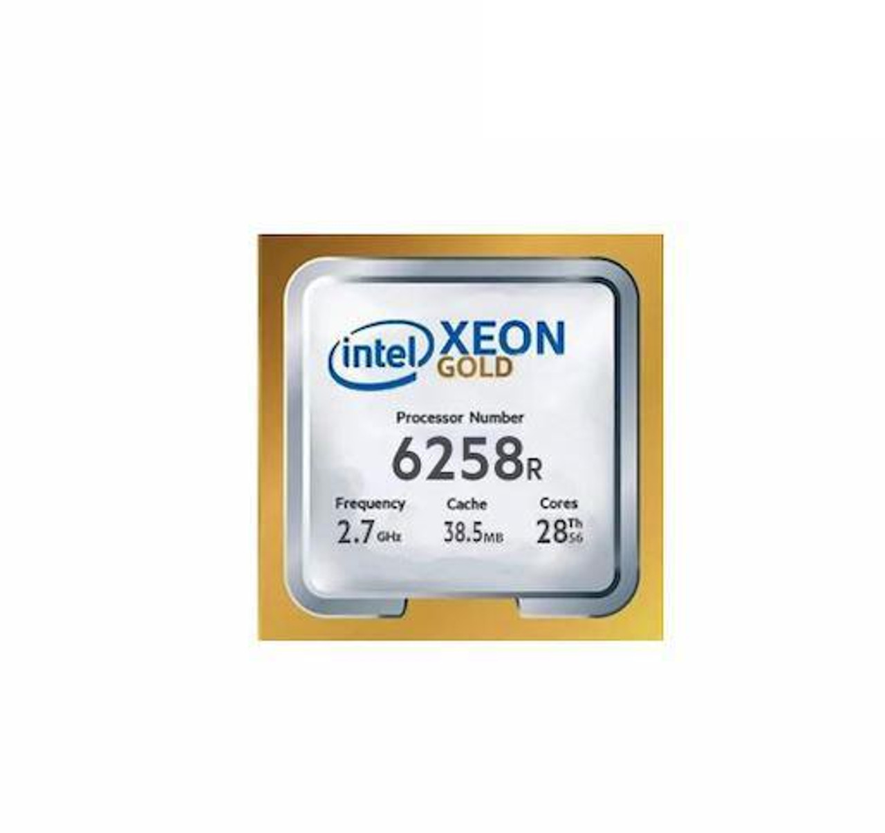 CD8069504449301S Intel Xeon Gold 6258R 28-Core 2.70GHz 38.5MB Cache Socket FCLGA3647 Processor