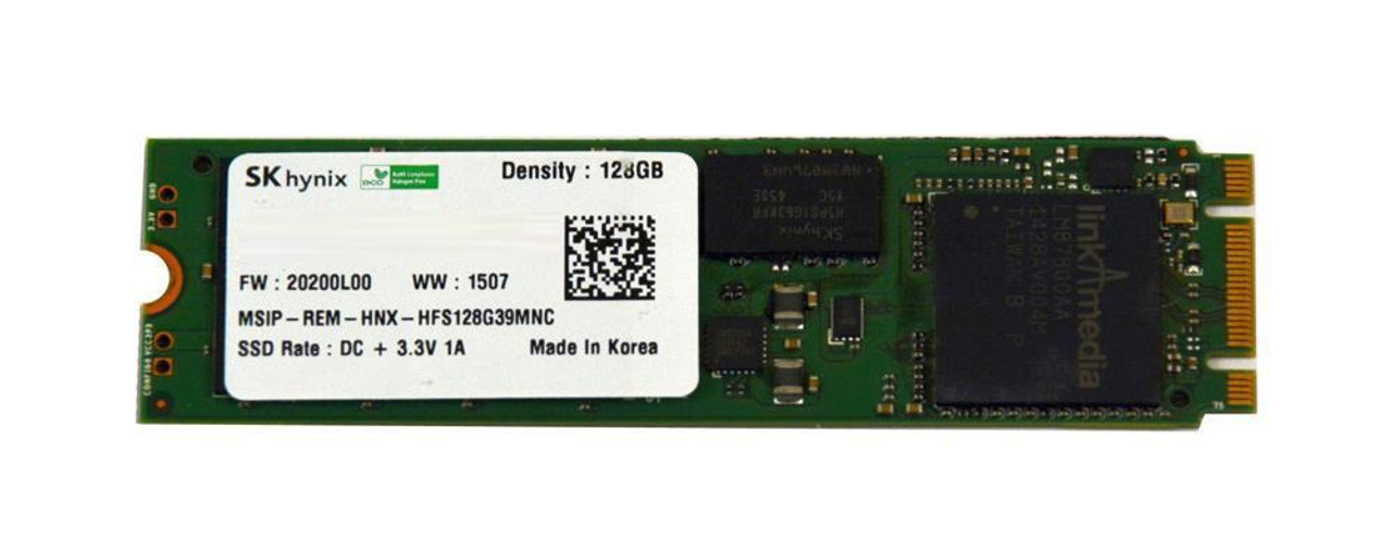 HFS128G39MNC-3320A Hynix 128GB MLC SATA 6Gbps M.2 2280 Internal Solid State Drive (SSD)