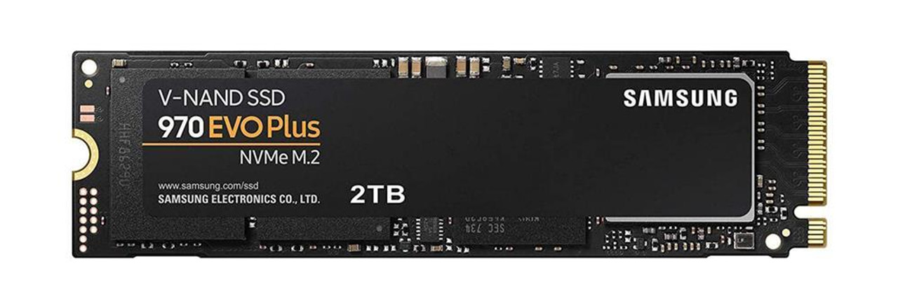 komedie indtryk Forebyggelse MZ-V7S2T0B/AM Samsung 970 EVO Plus 2TB TLC PCI Express 3.0 x4 NVMe (AES 256-