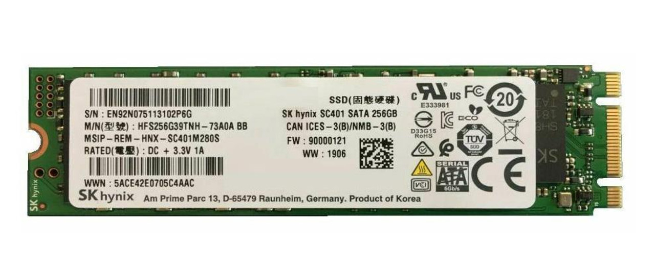 HFS256G39TNH-73A0A Hynix SC401 256GB TLC SATA 6Gbps M.2 2280