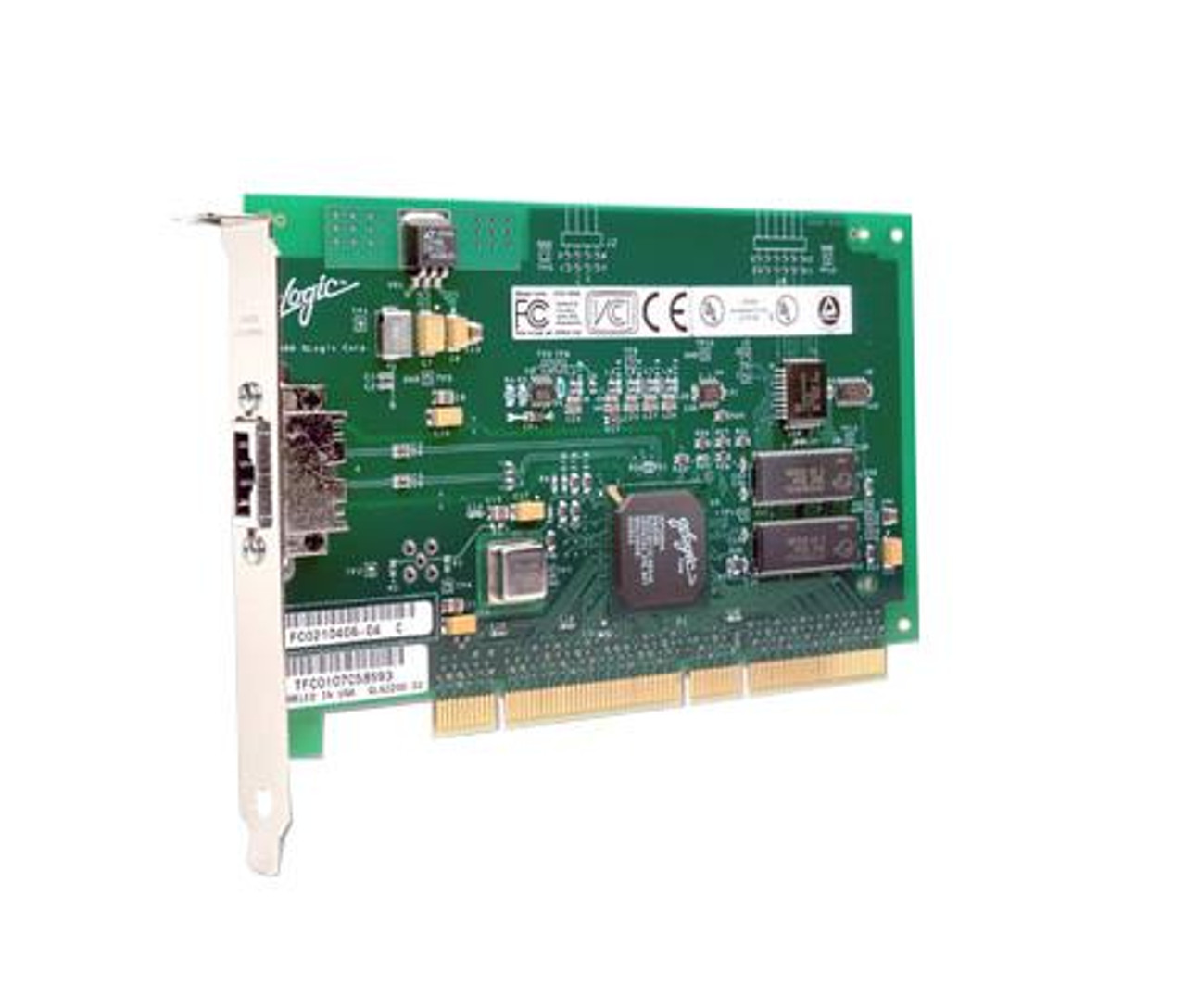QCP2202F QLogic 64-bit cPCI to 1-Gbps Dual Channel Fibre Channel Adapter Multi-Mode Optic