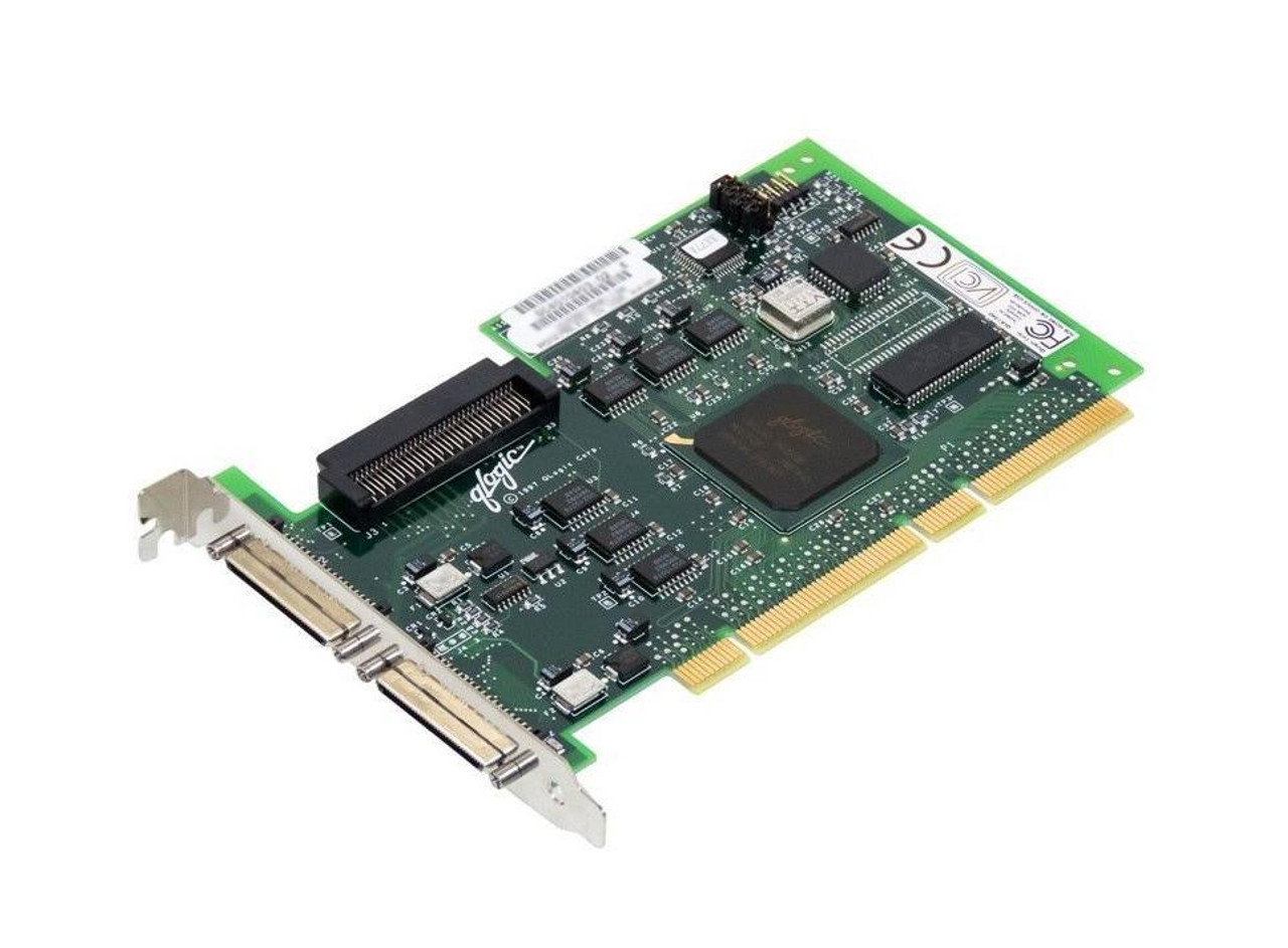 QLA1240D QLogic 64-bit 33MHz PCI to Dual Channel Ultra SCSI Adapter