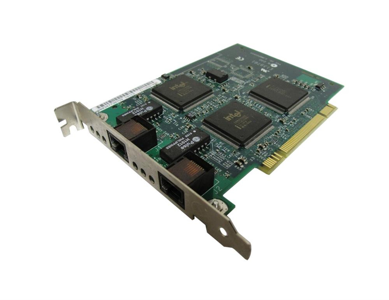 711269-004 Intel PRO/100+ Dual-Ports RJ-45 100Mbps 10Base-T/100Base-TX Fast Ethernet PCI Server Network Adapter