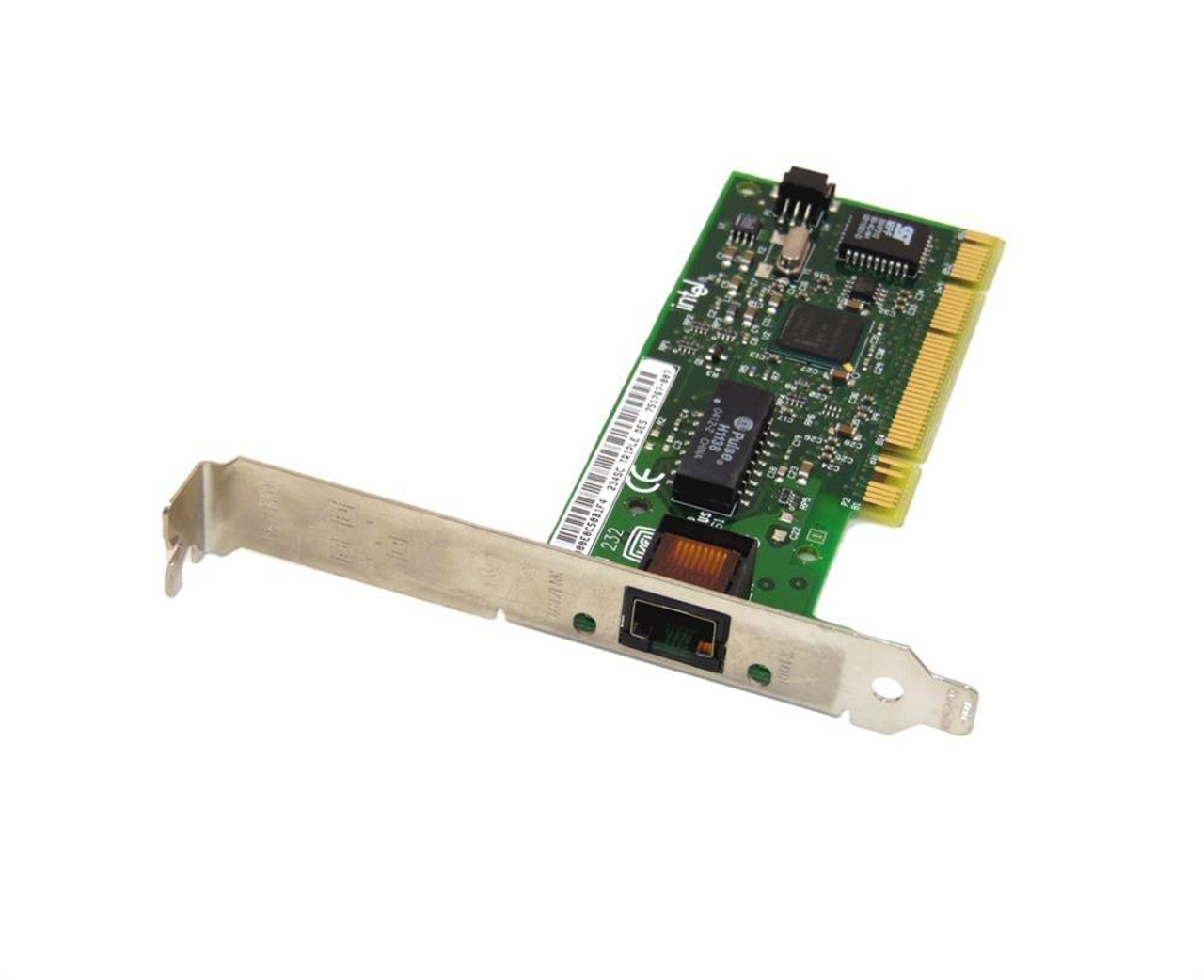 PILA8470D3G1P20 Intel Single-Port RJ-45 100Mbps 10Base-T/100Base-TX Fast Ethernet PCI Network Adapter