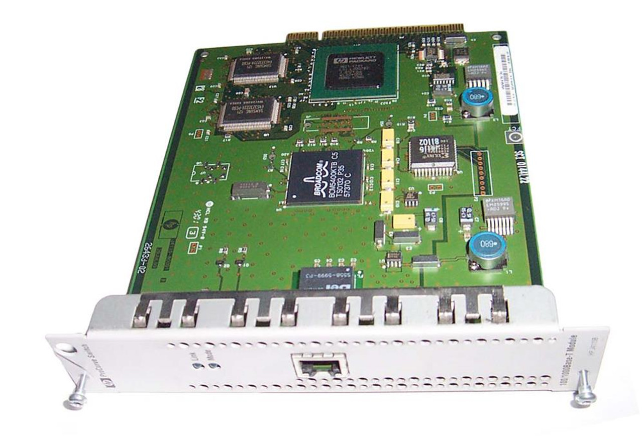 J4115AR HP ProCurve Switch 100/1000Base-T RJ-45 1 Port Gigabit Ethernet Expansion Module (Refurbished)