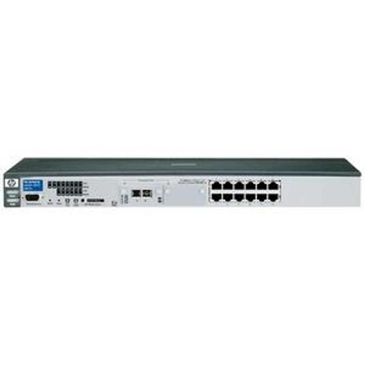 J4817A#ABA HP ProCurve Switch 2312 Unmanaged 12-Ports RJ-45 Fast Ethernet 10/100Base-Tx with 2GB Transceiver Slots (Refurbished)