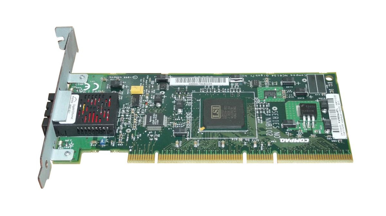 010133R-001 HP Single-Port SC 1Gbps 1000Base-SX Gigabit Ethernet 64-bit PCI Server Network Adapter
