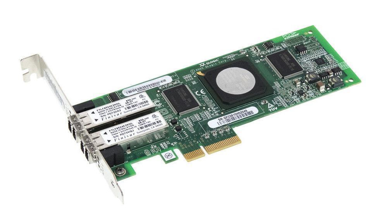 FC1242SR HP Dual -Ports LC 4Gbps Fiber Channel PCI Express Host Bus Network Adapter