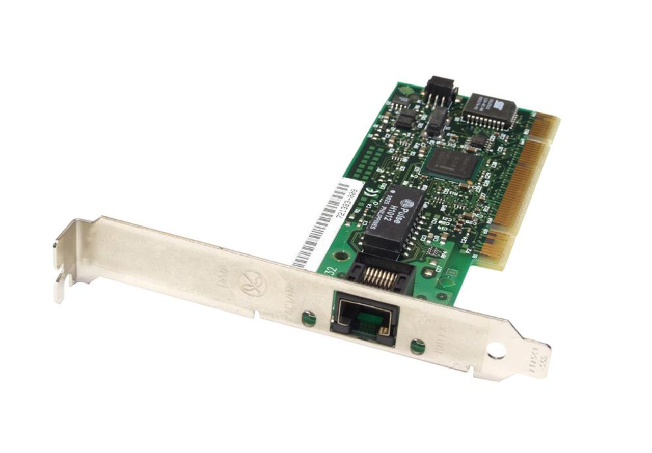 721383-009 Intel PRO/100+ Single-Port RJ-45 100Mbps 10Base-T/100Base-TX Fast Ethernet PCI Management Network Adapter