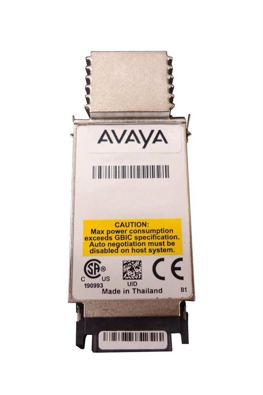 M8001-1000SX Avaya 1Gbps 1000Base-SX Multi-mode Fiber 550m 850nm Duplex SC Connector GBIC Transceiver Module (Refurbished)