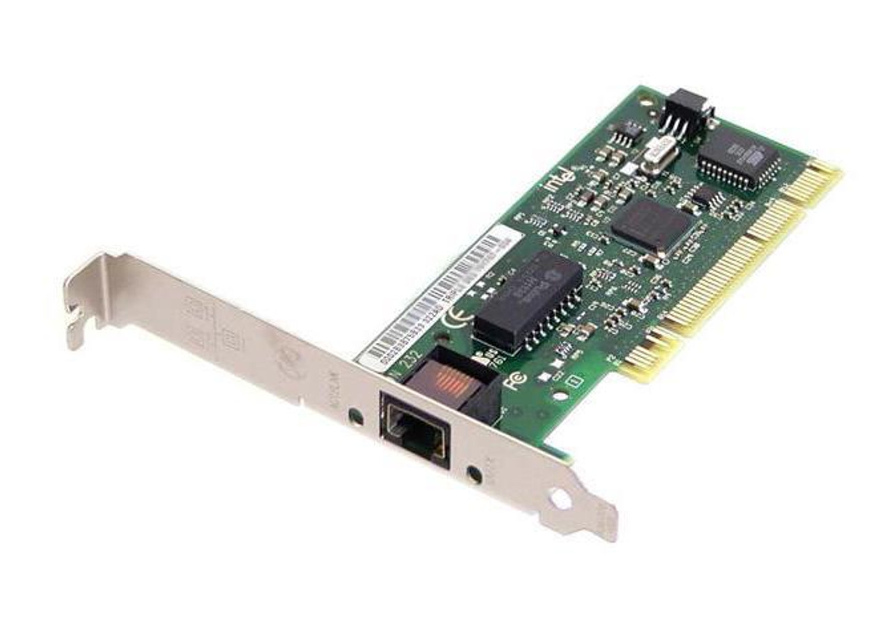 PILA8460C3 Intel PRO/100 S Single-Port RJ-45 100Mbps 10Base-T/100Base-TX Fast Ethernet PCI Desktop Network Adapter