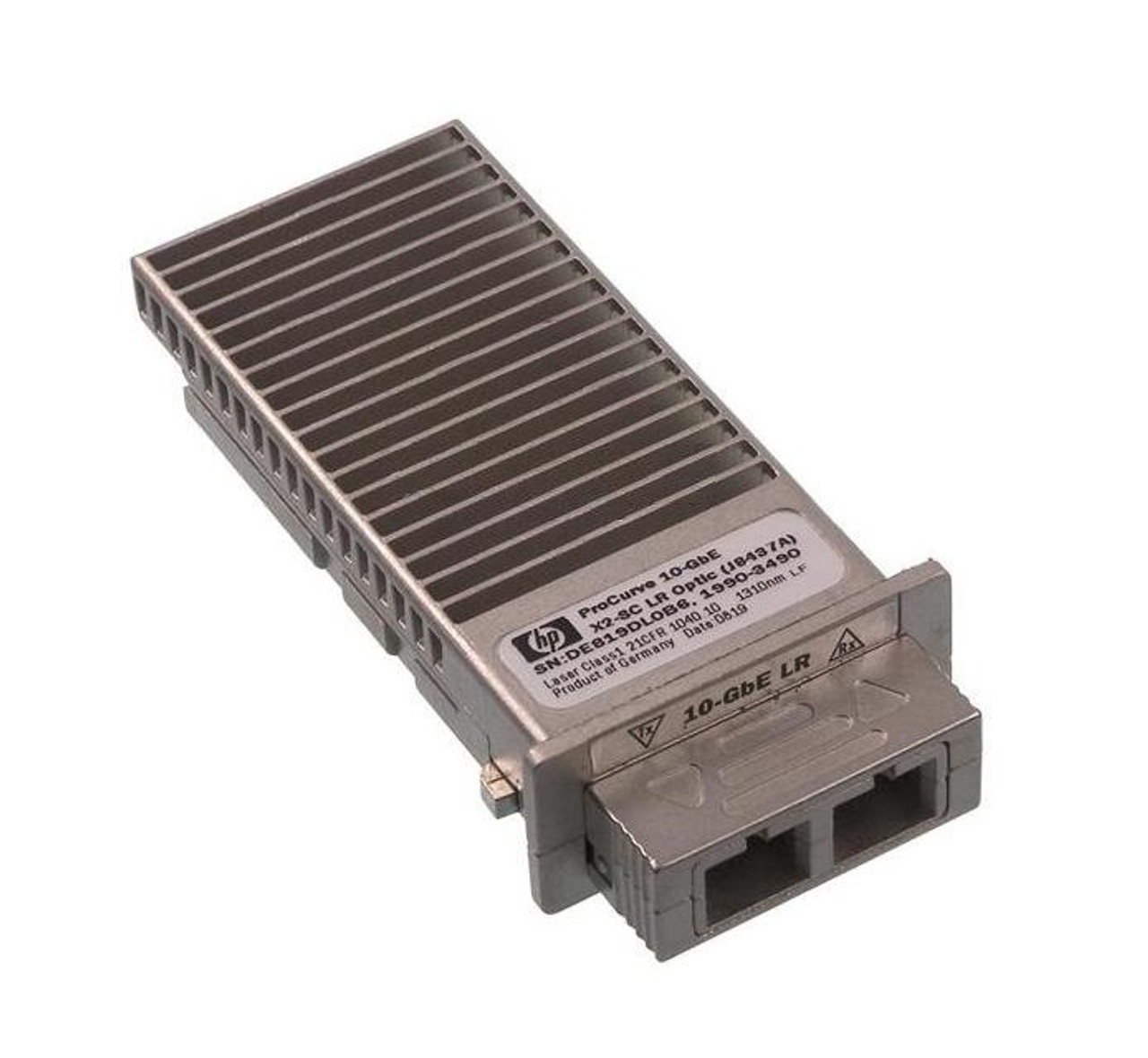 J8437AR#ABA HP ProCurve 10Gbps 10GBase-LR Single-mode Fiber 10km 1310nm Duplex SC Connector X2 Transceiver Expansion Module for ProCurve 3400 Series