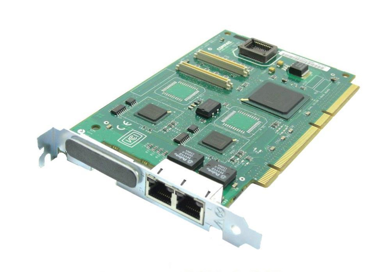 161105-001-06 HP NC3134 PCI-X 64-Bit 10/100Base-T 2-Port Fast Ethernet Network Interface Card (NIC)