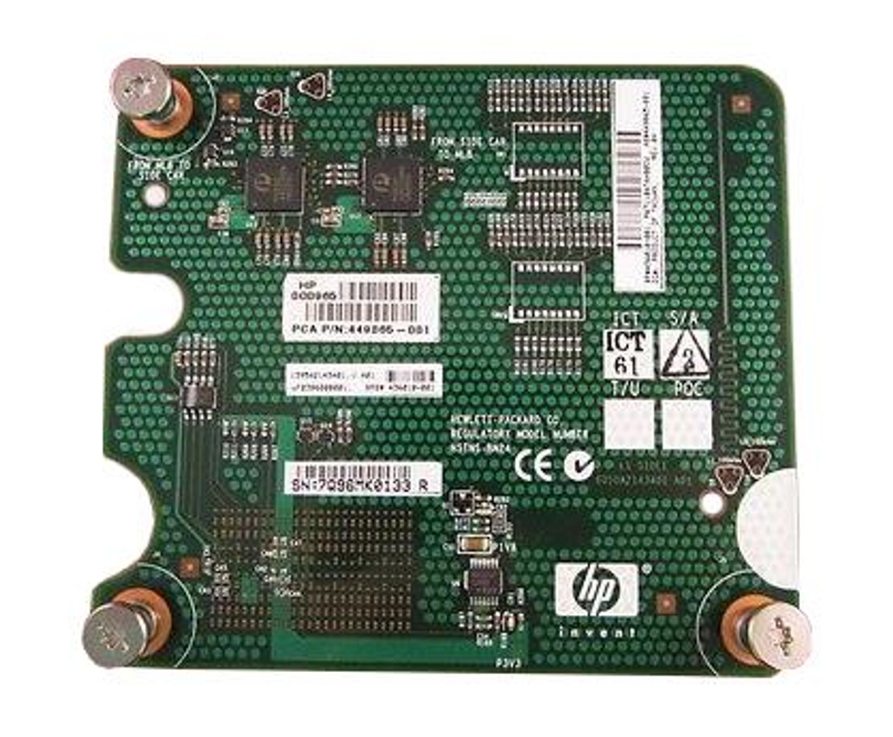 431643R-B21 HP 8Gbps Fibre Channel PCI Express x4 Mezzanine Network Adapter for StorageWorks SB40c Storage Blade