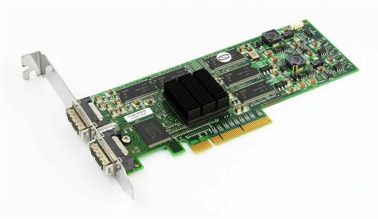 7104-HCA-LPX2P QLogic Hca Dual Pt PCie 8x Sdr Std Brkt Mem