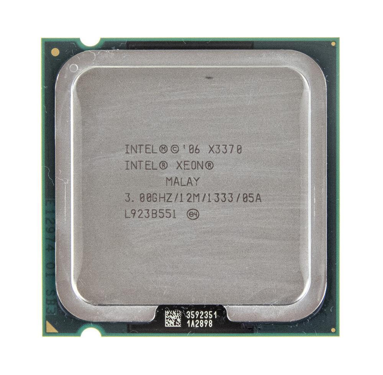 BX80569X3370 Intel Xeon X3370 Quad Core 3.00GHz 1333MHz FSB 12MB L2 Cache Socket LGA775 Processor