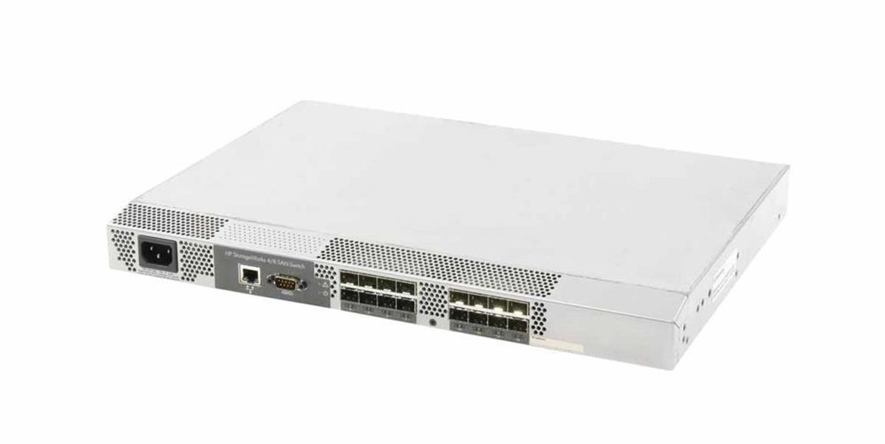 A7984A#ABA HP Storageworks 4GB Fibre Channel 4/8 Ports Base SAN Switch (Refurbished)
