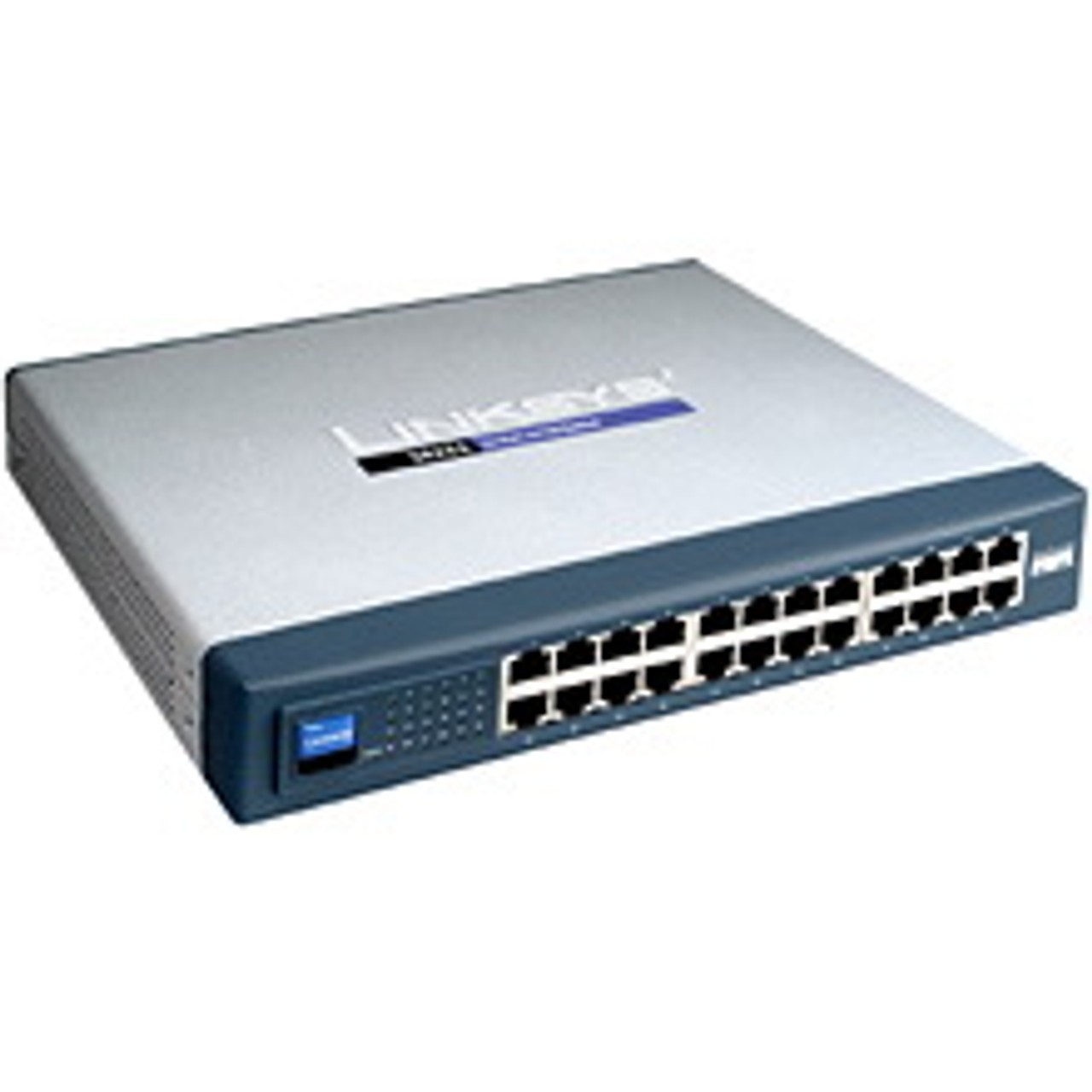 SR224R Linksys 24-Ports 10/100 RJ-45 Switch 19IN Fast Ethernet Rackmount (Refurbished)