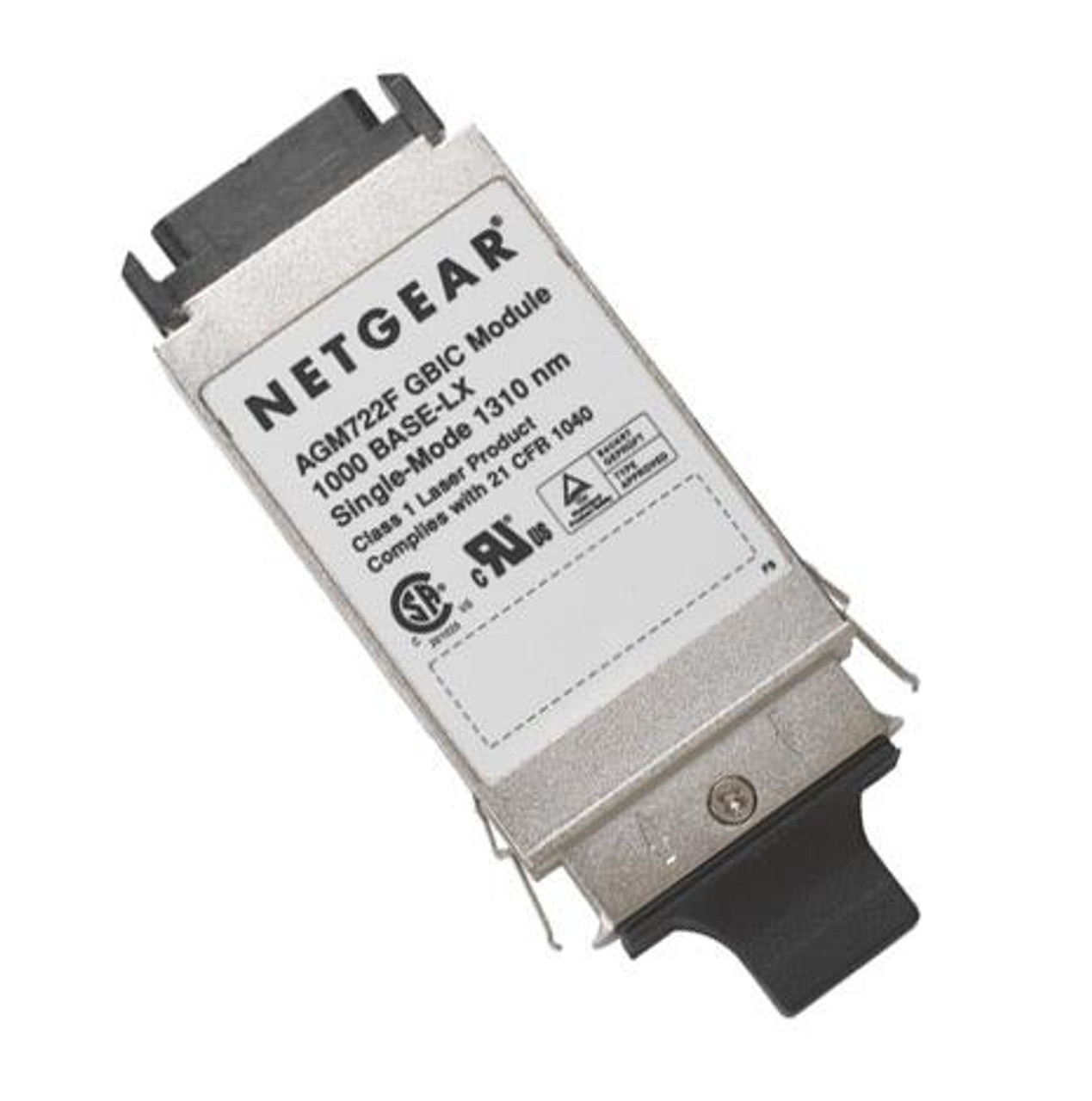 AGM722F NetGear ProSafe 1Gbps 1000Base-LX Single-mode Fiber 10km 1310nm Duplex SC Connector GBIC Transceiver Module