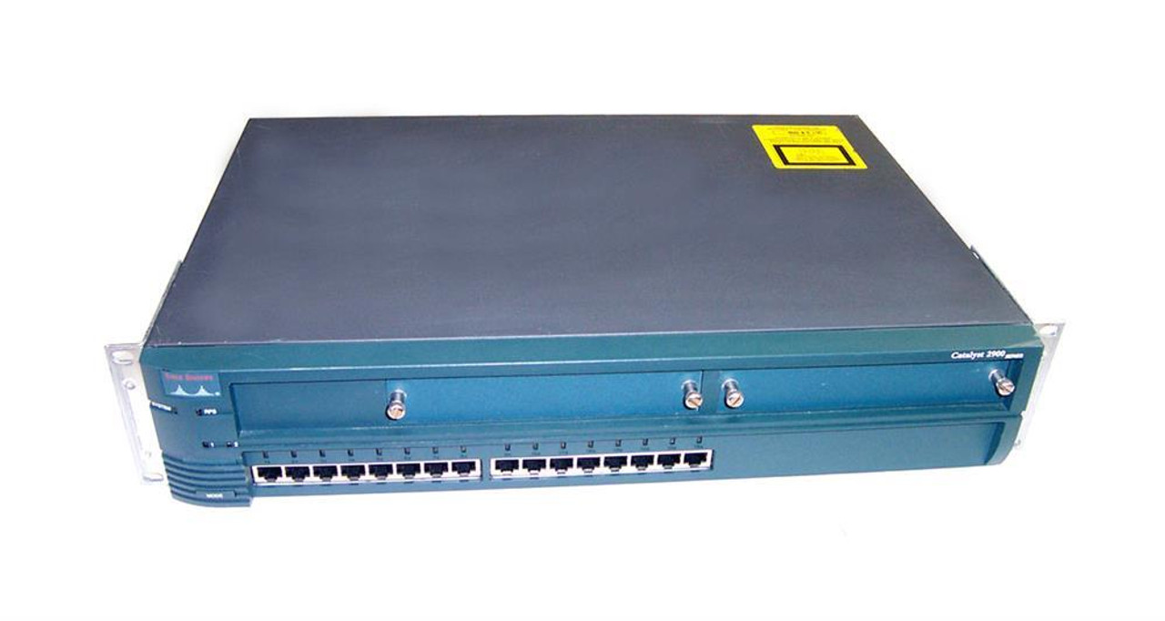 WS-C2916M-XL Cisco 16-Ports 10/100 FE Switch With Two Module Slots (Refurbished)