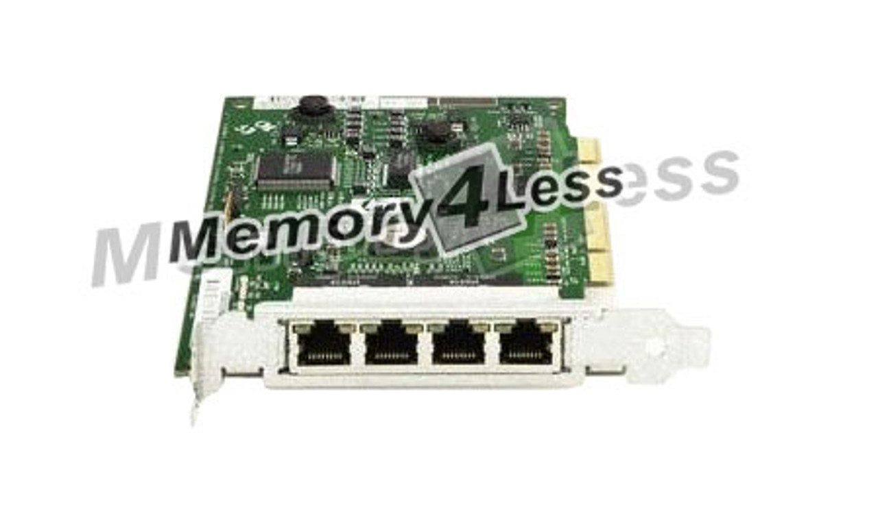012416-001N HP Quad-Ports RJ-45 1Gbps 10Base-T/100Base-TX/1000Base-T Gigabit Ethernet PCI Combo Switch Network Adapter