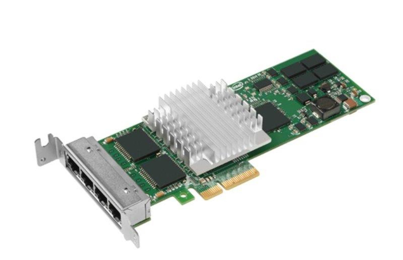 D64202 Intel PRO/1000PT Quad-Ports RJ-45 1Gbps 10Base-T/100Base-TX/1000Base-T Gigabit Ethernet Low Profile PCI Express x4 Network Server Adapter