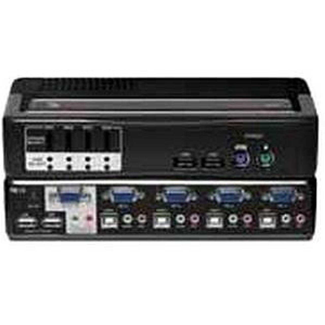 4SVPUA20-001 Avocent 4-Ports SwitchView Multimedia PS/2 or USB 2.0 Switch (Refurbished)