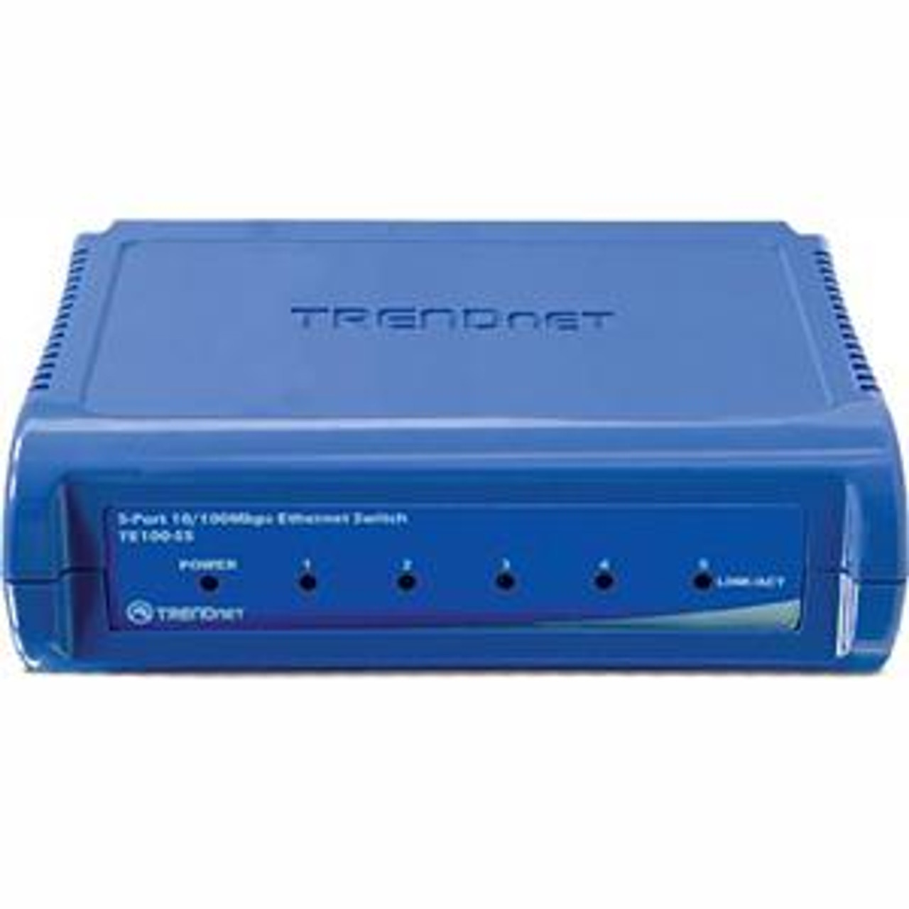 TE100-S5 TRENDnet 5-Ports RJ-45 10/100Base-TX Lan Fast Ethernet Switch (Refurbished)