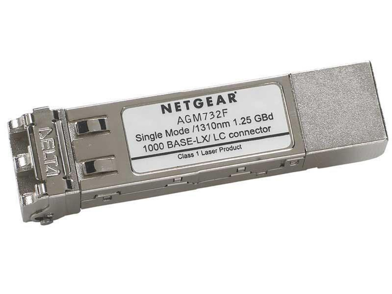 AGM732F NetGear ProSafe 1.25Gbps 1000Base-LX Single-mode Fiber 10km 1310nm Duplex LC Connector SFP (mini-GBIC) Transceiver Module