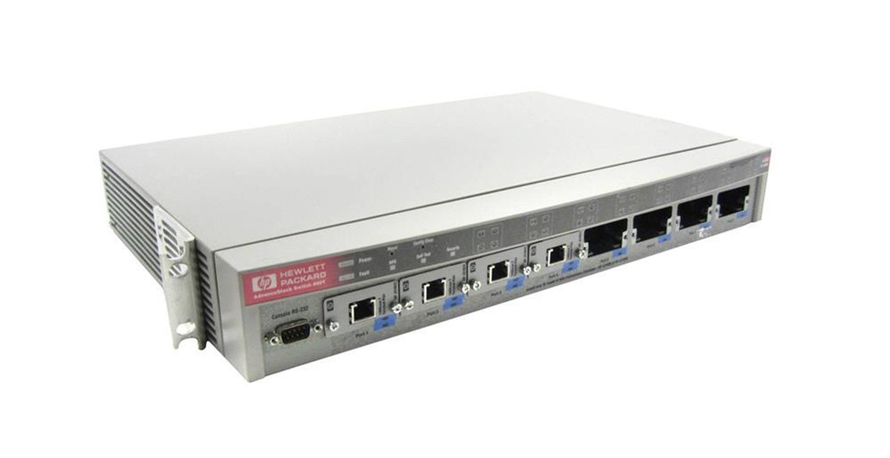 J3245-69001 HP Advancestack Switch 800T 4-Ports RJ-45 Fast Ethernet Rack Mountable (Refurbished)